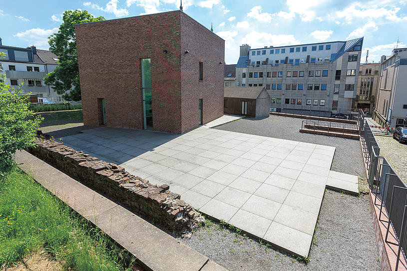 Grundriss der alten Synagoge